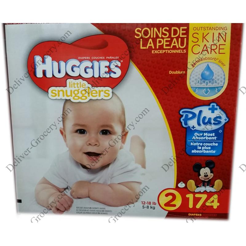 Boîte géante de couches Little Snugglers de Huggies 