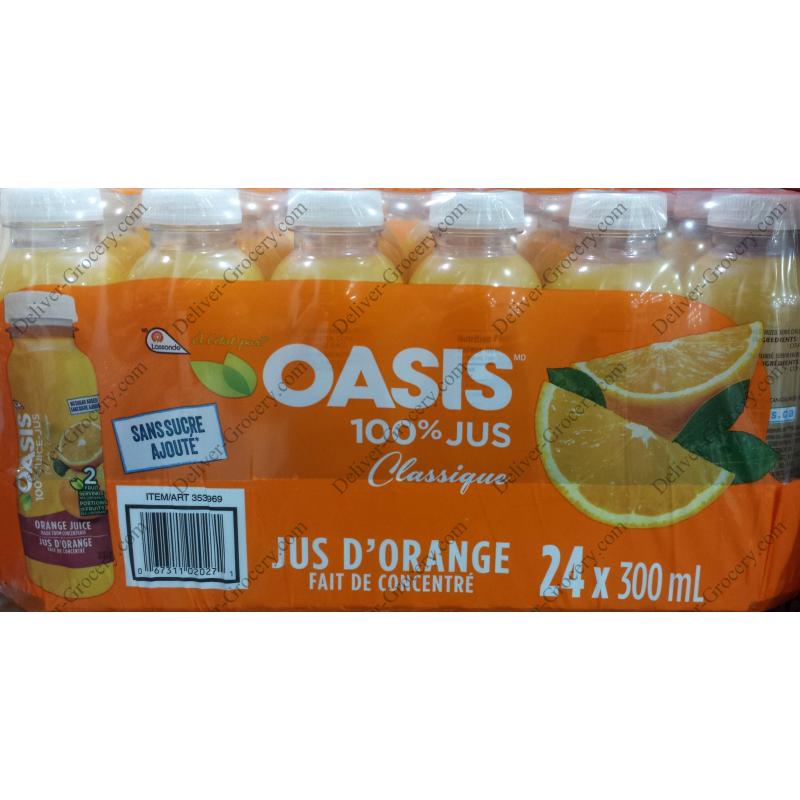 Oasis Orange Juice 24 x 300ml — Miller & Bean Coffee Company