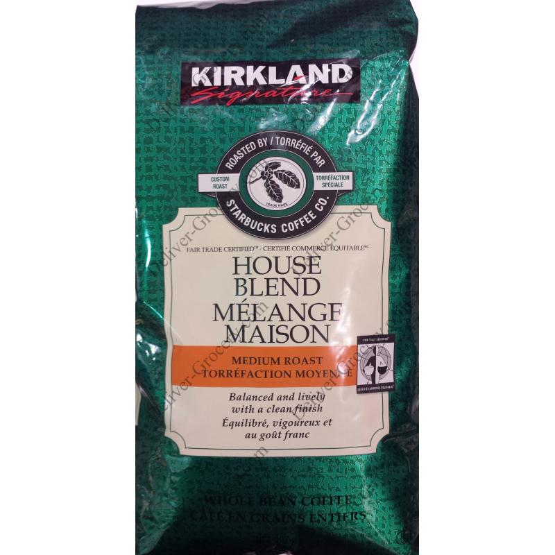 Kirkland Signature - Café en grains mélange maison, torréfié par