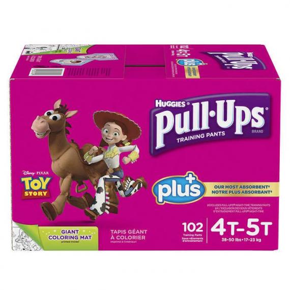 Huggies Pull-Ups for Boys or Girls 4T-5T - 102 Count - GP2U