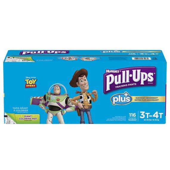 Huggies Pull-Ups Plus Training Pants 3T - 4T Boy Pack of 116 -  Deliver-Grocery Online (DG), 9354-2793 Québec Inc.