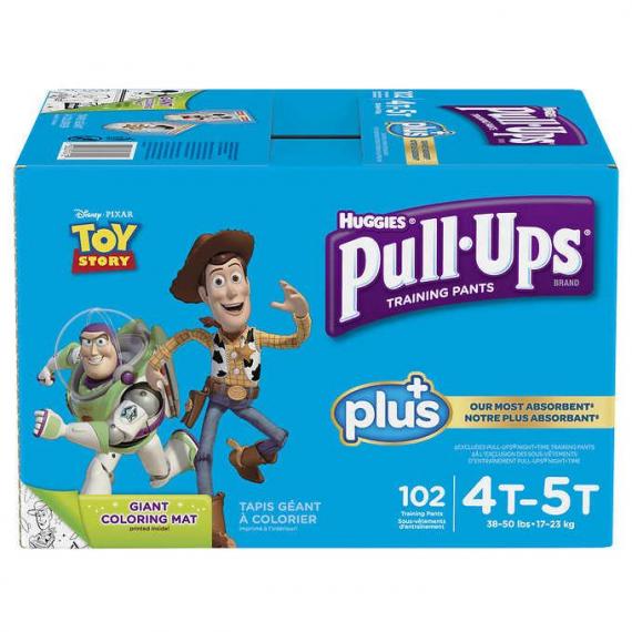 Huggies Pull-Ups Training Pants Learning Designs 2T-3T Boys, 58% OFF