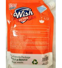 Wish Recharge de désinfectant pour les mains, parfum pêche avec hydratant supplémentaire, 1 L
