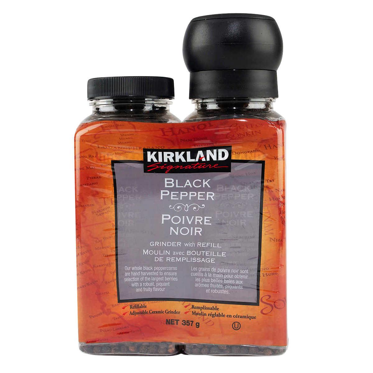 Kirkland Signature Fine Ground Black Pepper, 348 g