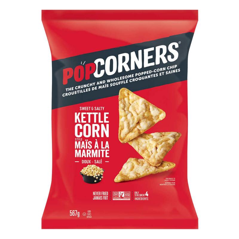 Popcorners Popped Corn Chips 567 g - Deliver-Grocery Online (DG), 9354