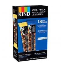 KIND Bars Variety Pack, 18 × 40 g