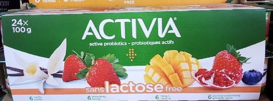 Activia, Yaourt, Fruits, Mix, 0% m.g., Probiotiques