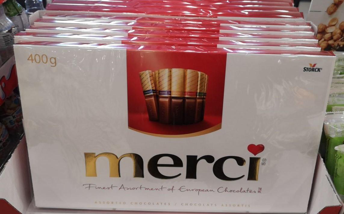 Chocolat merci- 400 gr
