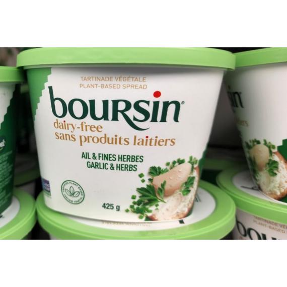 Fromage Boursin ail et fines herbes, Fromageries Bel Canada Inc.