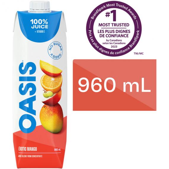 OASIS - Jus de mangue exotique, 960 ml