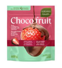 Nature's Touch - Fraise enrobée de chocolat au lait ChocoFruit 600 g