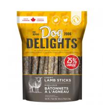 Dog Delights - bâtonnets d'agneau moelleux 1.25 kg (2.7 livres)