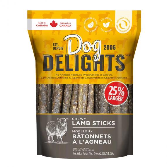 Dog Delights chewy lamb sticks 1.25 kg (2.7 lb)