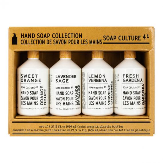 Soap Culture Hand Soap Collection 4 x 636 ml
