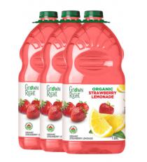 Org Strawberry Lemonade 3 x 1.89L