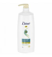 Dove - Shampooing hydratant quotidien, sans cruauté envers les animaux, 1 x 1,18 L
