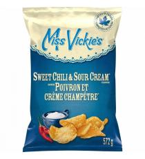 Chips de pommes de terre au chili doux et à la crème sure Miss Vickie's 572 g