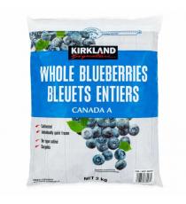 Kirkland Signature Whole Blueberries, 2 kg