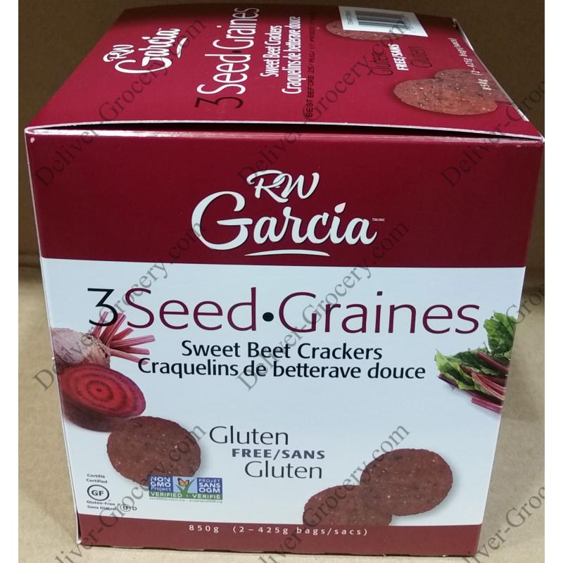 Rw Garcia Sweet Beet Crackers 680 G 2 X 340 G Deliver Grocery
